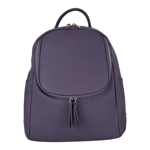 Рюкзак женский кожаный Genuine Leather 759281 сиреневый