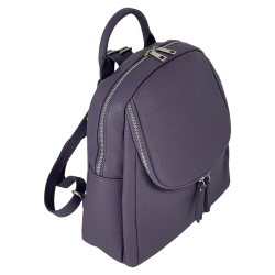 Рюкзак жіночий шкіряний Genuine Leather 759281 бузковий