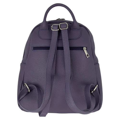 Рюкзак женский кожаный Genuine Leather 759281 сиреневый