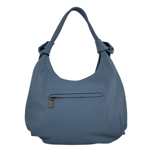 ​Сумка жіноча шкіряна Tony Bellucci 0723-215 блакитна