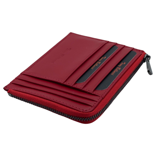 Гаманець картхолдер шкіряний Tony Bellucci T303-8 червоний
