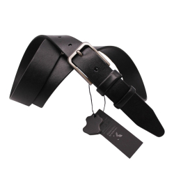 Ремень мужской кожаный Кремень 01357703 135 см Флоренция черный