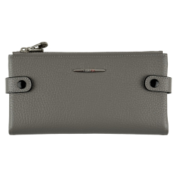Гаманець жіночий шкіряний Eminsa 2117 37-20 світло-сірий