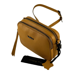 Сумка жіноча шкіряна Tony Bellucci 0602-203 жовта