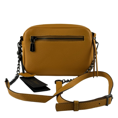 Сумка жіноча шкіряна Tony Bellucci 0602-203 жовта