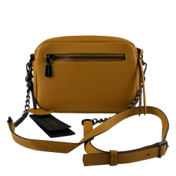 Сумка жіноча шкіряна Tony Bellucci 0602-203 жовта