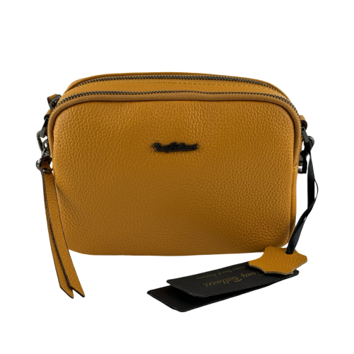 Сумка жіноча шкіряна Tony Bellucci 0602-203 жовта