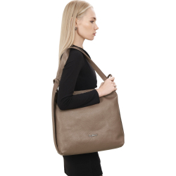 Сумка жіноча шкіряна Tony Bellucci 0342-213 світло-коричнева