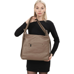 Сумка жіноча шкіряна Tony Bellucci 0342-213 світло-коричнева