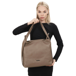 Сумка жіноча шкіряна Tony Bellucci 0342-213 світло-коричнева