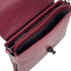 Сумка жіноча шкіряна Karya 5073-618 марсала