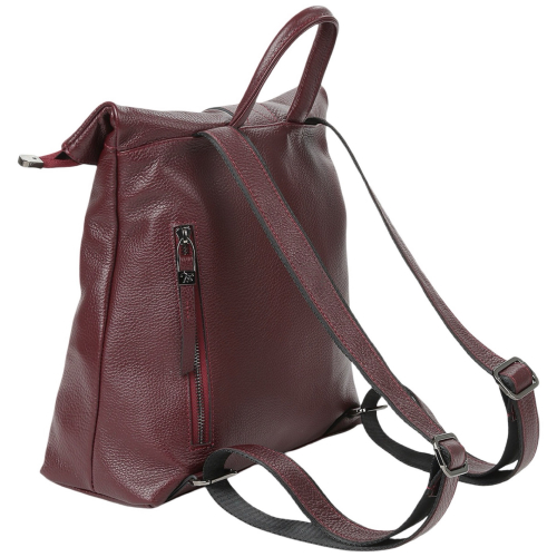 Жіночий рюкзак шкіряний Tony Bellucci 0379-1905 бордовий