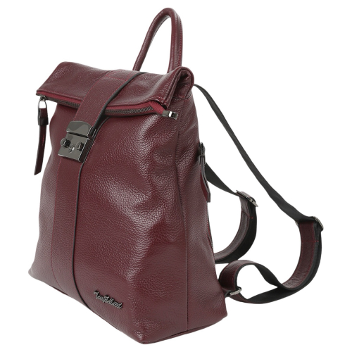 Жіночий рюкзак шкіряний Tony Bellucci 0379-1905 бордовий