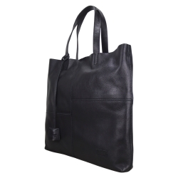 Сумка жіноча шкіряна Karya 2582-45 чорна