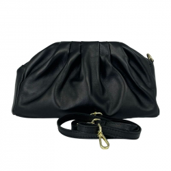 Сумка жіноча шкіряна Genuine Leather 747.25 чорна