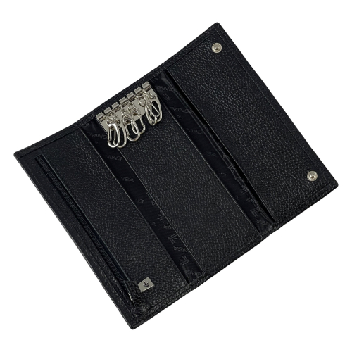 Ключниця шкіряна Eminsa 1503 18-1 чорна