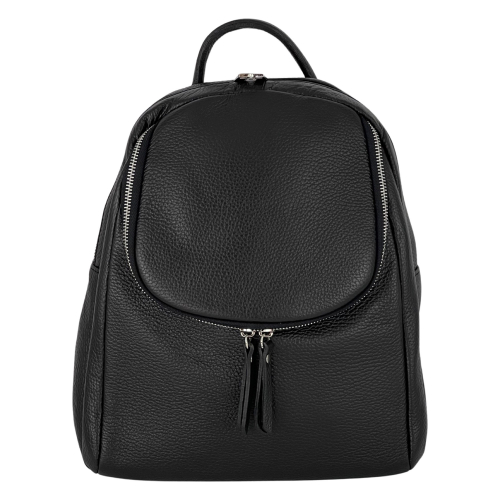 Рюкзак жіночий шкіряний Genuine Leather 759281 чорний