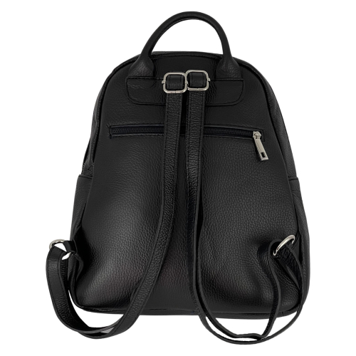 Рюкзак жіночий шкіряний Genuine Leather 759281 чорний