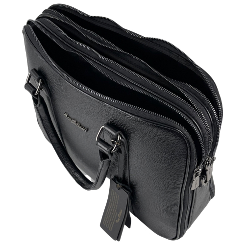 Сумка-портфель жіночий шкіряний Tony Bellucci 0713-281 чорний