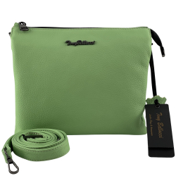 Сумка жіноча шкіряна Tony Bellucci 0077-439 м'ятна