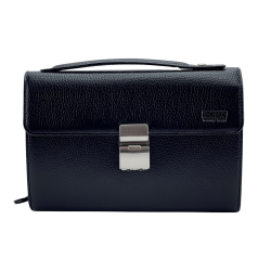 Сумка-барсетка чоловіча шкіряна Bond Non 888-281 чорна