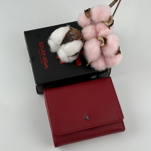 Кошелек женский кожаный Eminsa 2203 25-5 красный