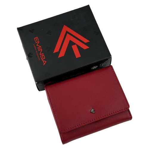 Кошелек женский кожаный Eminsa 2203 25-5 красный