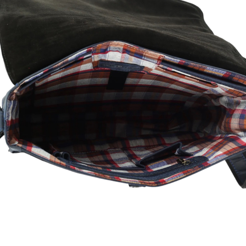 Сумка чоловіча шкіряна для документів Tony Bellucci T5057-886 темно-коричнева