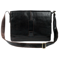 Сумка чоловіча шкіряна для документів Tony Bellucci T5057-886 темно-коричнева