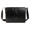Сумка чоловіча шкіряна для документів Tony Bellucci T5057-886 темно-коричнева