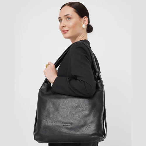 Сумка жіноча шкіряна Tony Bellucci 0342-281 чорна