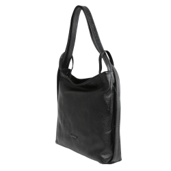 Сумка жіноча шкіряна Tony Bellucci 0342-281 чорна