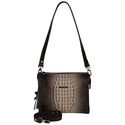 Сумка жіноча шкіряна Karya 3012-562 коричнева