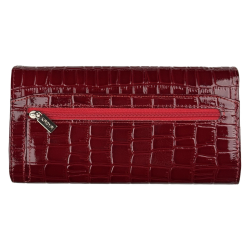 Гаманець жіночий шкіряний лакований Karya 1198-08 червоний
