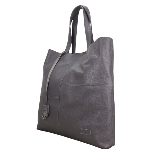 Сумка жіноча шкіряна Karya 2582-081 сіра