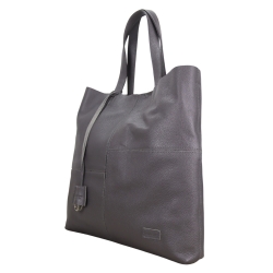 Сумка жіноча шкіряна Karya 2582-081 сіра