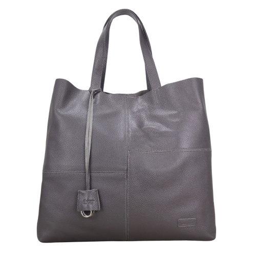 Сумка жіноча шкіряна Karya 2582-081 сіра