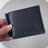 Гаманець-затискач для грошей чоловічий шкіряний Eminsa 1044 17-1 чорний​