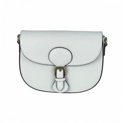 Сумка жіноча шкіряна Genuine Leather 758252 біла