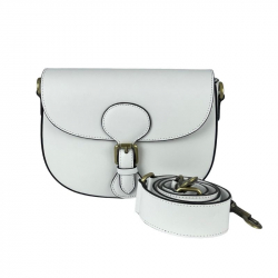 Сумка жіноча шкіряна Genuine Leather 758252 біла