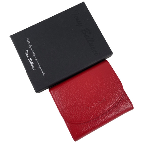 Кошелек женский кожаный Tony Bellucci T821-282 красный