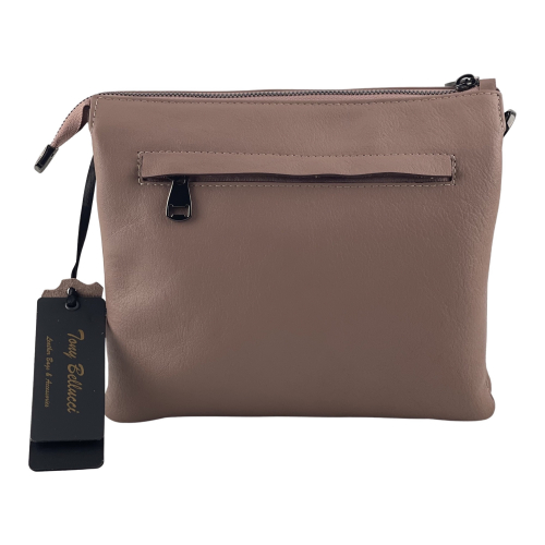 Сумка жіноча шкіряна Tony Bellucci 0077-13 пудра