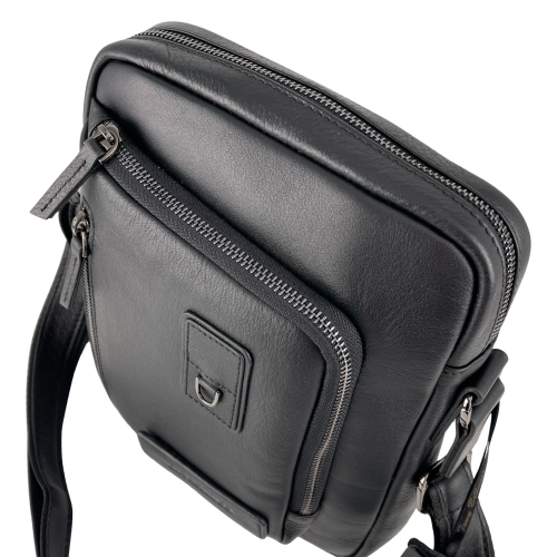 Сумка мужская кожаная Tony Bellucci T1437-1 черная