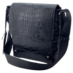 Сумка чоловіча шкіряна Bond Non 1317-356 чорна