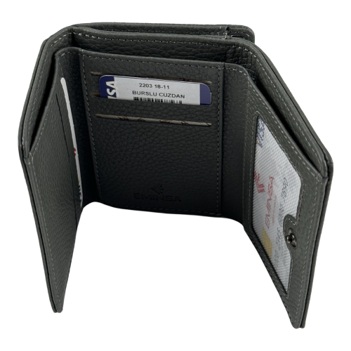 Кошелек женский кожаный Eminsa 2203 18-11 серый