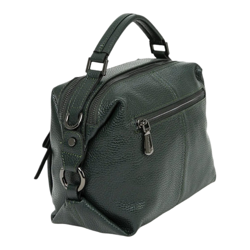 Сумка жіноча шкіряна Tony Bellucci 0308-1005 темно-зелена