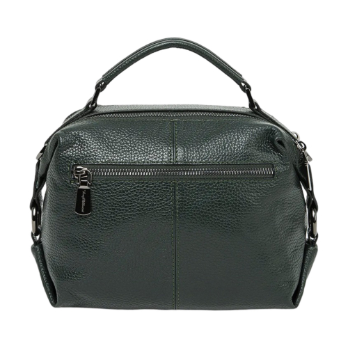 Сумка жіноча шкіряна Tony Bellucci 0308-1005 темно-зелена