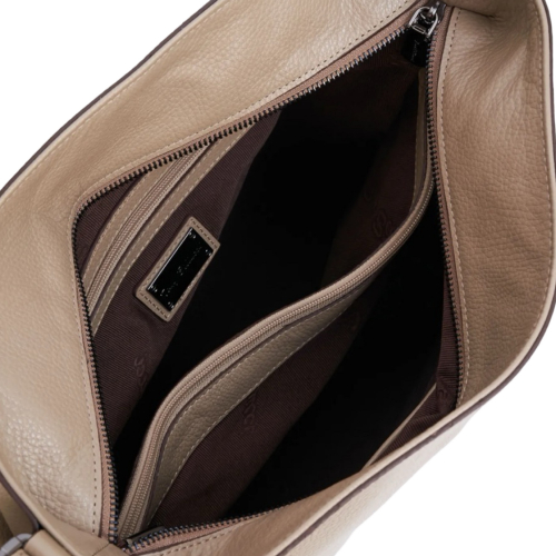 Сумка жіноча шкіряна Tony Bellucci 0721-219 бежева