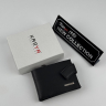 Кошелек-зажим для денег мужской кожаный Karya 0944-45 черный