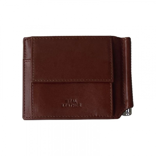 Гаманець-затискач для грошей чоловічий шкіряний Eminsa 1044 19-4